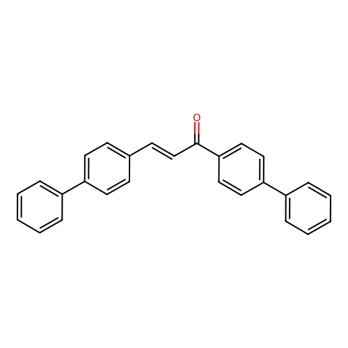 1,3-DI(1,1'-Biphenyl)-4-YL-2-propen-1-one structure