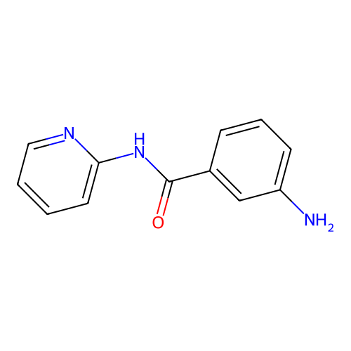 3-Amino-N-2-pyridinylbenzamide structure