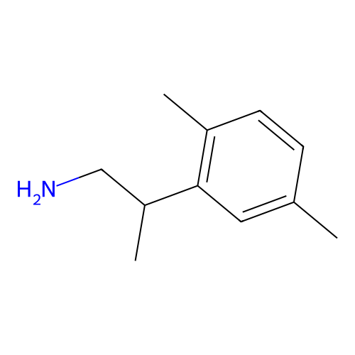 2-(2,5-Dimethylphenyl)propan-1-amine structure