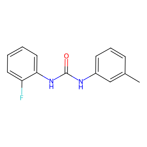 1-(2-Fluorophenyl)-3-(3-methylphenyl)urea structure