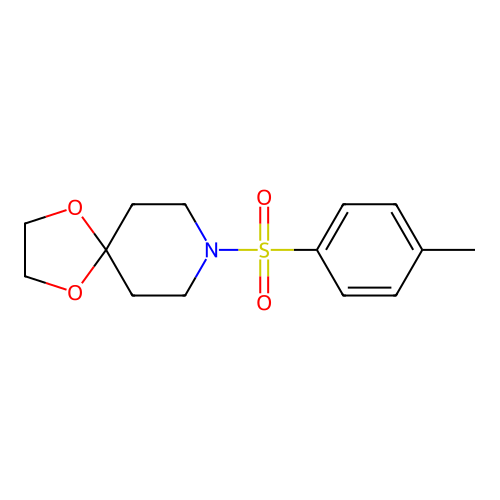 8-Tosyl-1,4-dioxa-8-azaspiro[4.5]decane structure