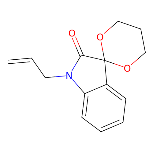 1'-Allylspiro[[1,3]dioxane-2,3'-indolin]-2'-one structure