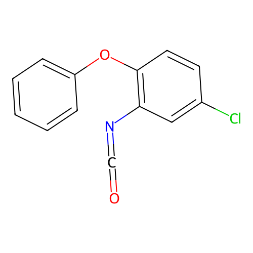 5-Chloro-2-phenoxyphenyl isocyanate structure