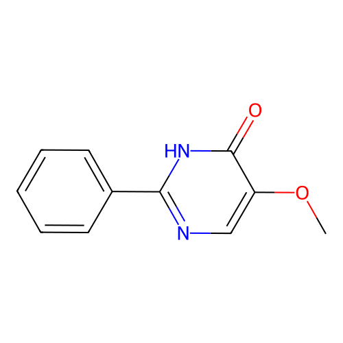 5-Methoxy-2-phenyl-4(3H)-pyrimidinone structure