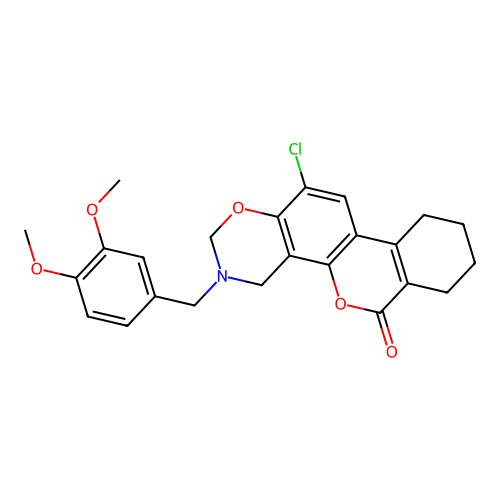 C24H24ClNO5 structure