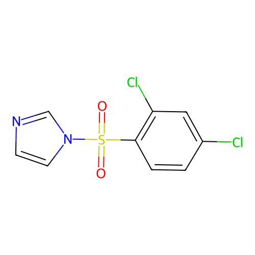 1-(2,4-Dichlorophenyl)sulfonylimidazole structure