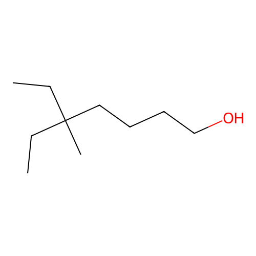 5-Ethyl-5-methylheptan-1-ol structure