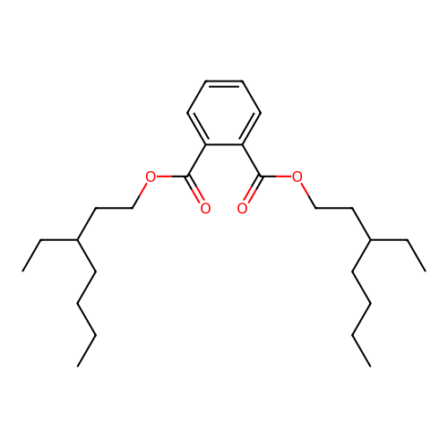 Bis(3-ethylheptyl) phthalate structure