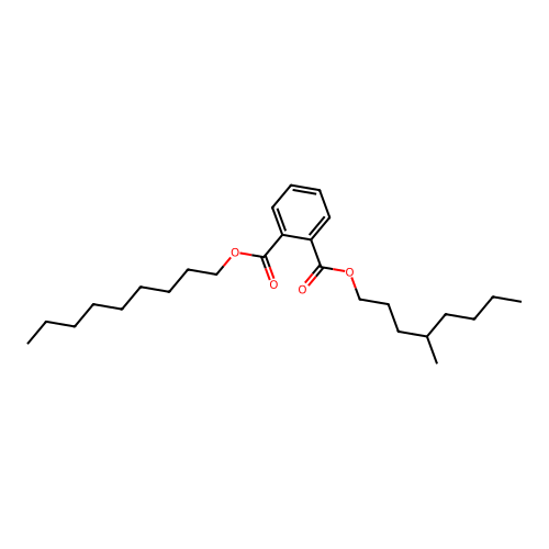 4-Methyloctyl nonyl phthalate structure
