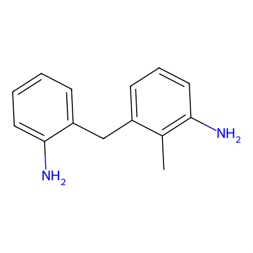 3-((2-Aminophenyl)methyl)-o-toluidine structure