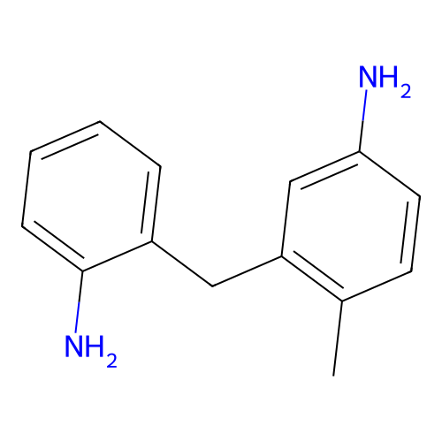 3-((2-Aminophenyl)methyl)-p-toluidine structure
