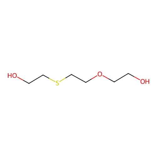 2-((2-(2-Hydroxyethoxy)ethyl)thio)ethanol structure