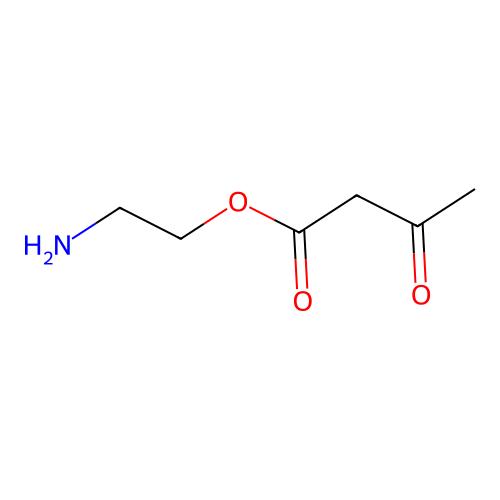 2-Aminoethyl acetoacetate structure