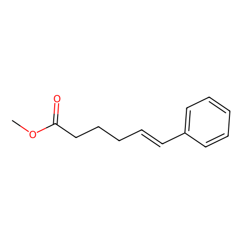 Methyl 6-phenylhex-5-enoate structure