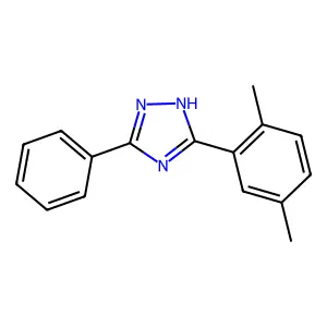 1H-1,2,4-Triazole, 3-(2,5-dimethylphenyl)-5-phenyl- structure