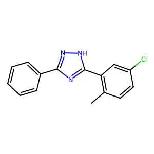 3-(5-Chloro-o-tolyl)-5-phenyl-s-triazole structure