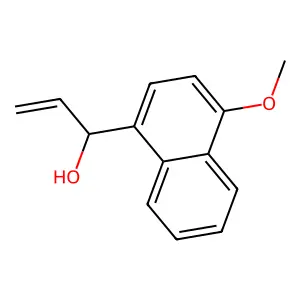1-(4-Methoxynaphthalen-1-yl)prop-2-en-1-ol structure