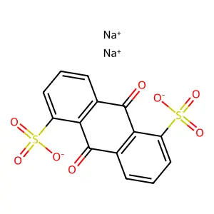 蒽醌-1,5-二磺酸钠 structure
