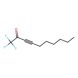 3-Decyn-2-one, 1,1,1-trifluoro- structure