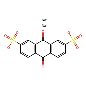 蒽醌-2,7-二磺酸二钠 structure