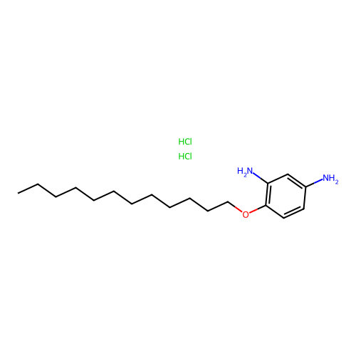 4-(Dodecyloxy)benzene-1,3-diamine dihydrochloride structure