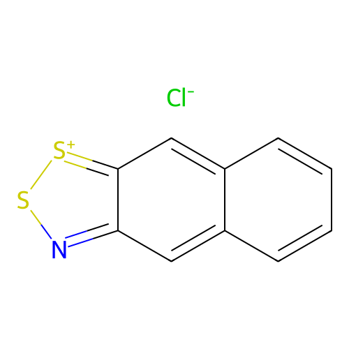 Naphtho[2,3-d][1,2,3]dithiazol-1-ium chloride structure