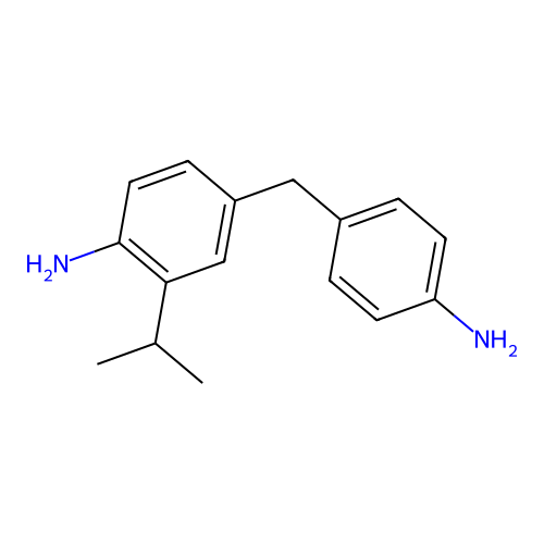 4-((4-Aminophenyl)methyl)-2-isopropylaniline structure