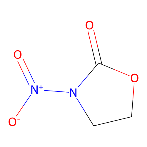3-Nitro-1,3-oxazolidin-2-one structure