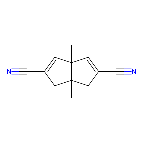 3a,6a-Dimethyl-1,6-dihydropentalene-2,5-dicarbonitrile structure
