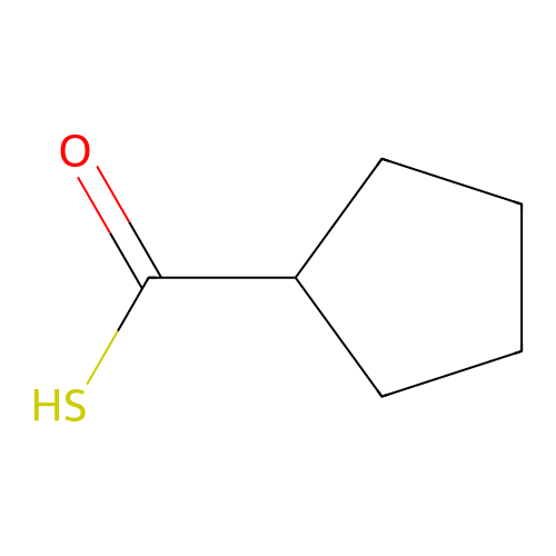 cyclopentanecarbothioic S-acid structure