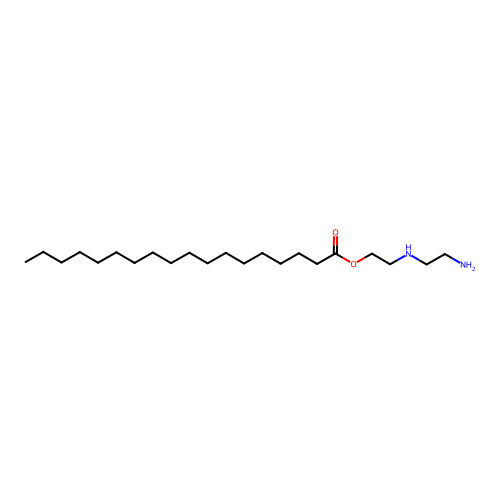 2-((2-Aminoethyl)amino)ethyl stearate structure