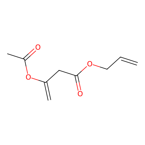 Allyl 3-(acetoxy)but-3-enoate structure