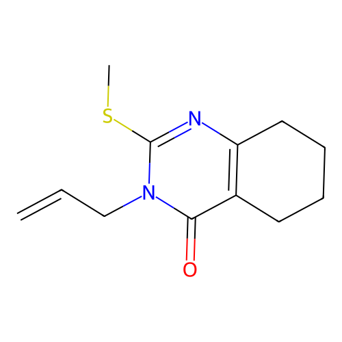 2-(Methylsulfanyl)-3-(prop-2-en-1-yl)-5,6,7,8-tetrahydroquinazolin-4(3H)-one structure