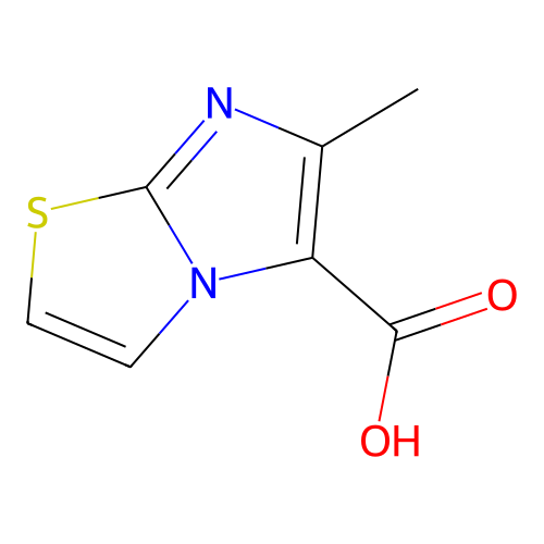 6-Methylimidazo[2,1-B][1,3]thiazole-5-carboxylic acid structure