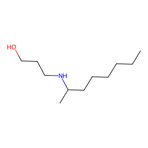 3-(Octan-2-ylamino)propan-1-ol structure