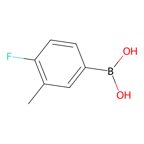 (4-Fluoro-3-methylphenyl)boronic acid structure
