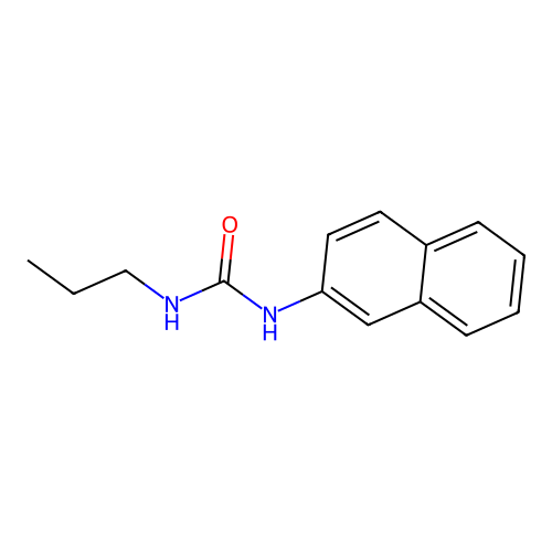 1-Naphthalen-2-yl-3-propylurea structure