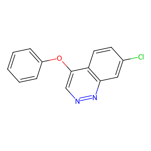 7-Chloro-4-phenoxycinnoline structure