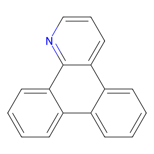Dibenzo[f,h]quinoline structure