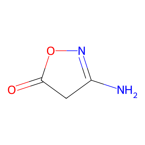 3-Amino-1,2-oxazol-5(4h)-one structure