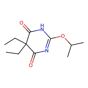 2-O-Isopropyl barbitone structure