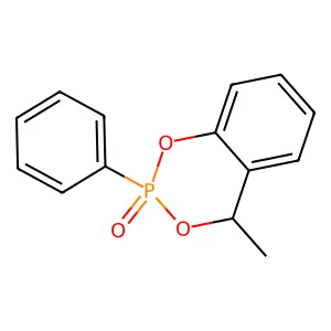 4H-1,3,2-Benzodioxaphosphorin, 4-methyl-2-phenyl-, 2-oxide structure