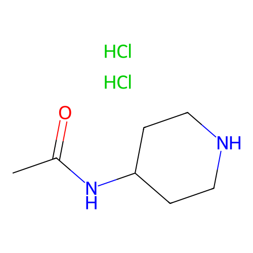 N-piperidin-4-ylacetamide dihydrochloride structure