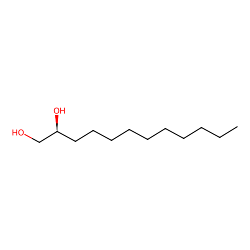 (S)-1,2-Dodecanediol structure