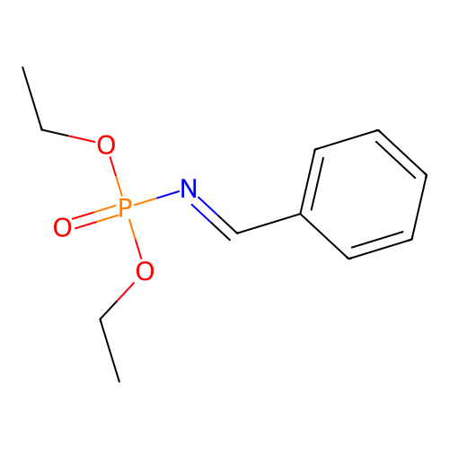 N-diethoxyphosphoryl-1-phenylmethanimine structure