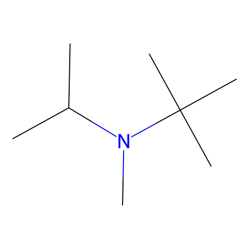 N-Isopropyl-N-methyl-tert-butylamine structure