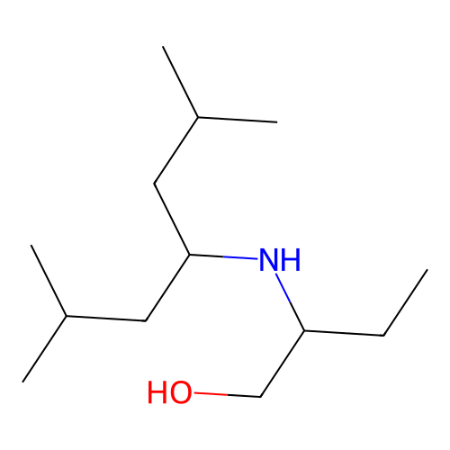 2-[(2,6-Dimethylheptan-4-yl)amino]butan-1-ol structure