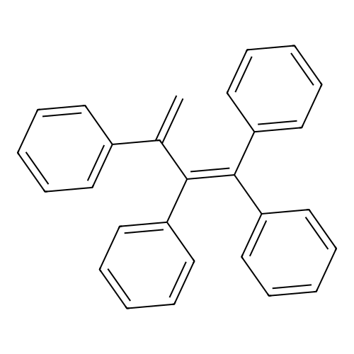 (Triphenylbuta-1,3-dienyl)benzene structure