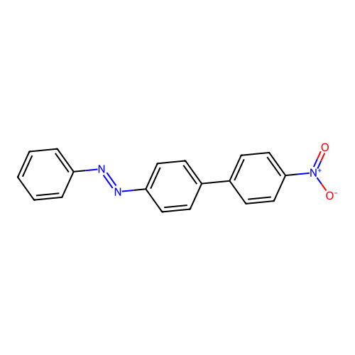 p-Nitrophenyl p-azobenzene structure