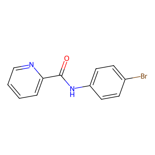 N-(4-Bromophenyl)picolinamide structure